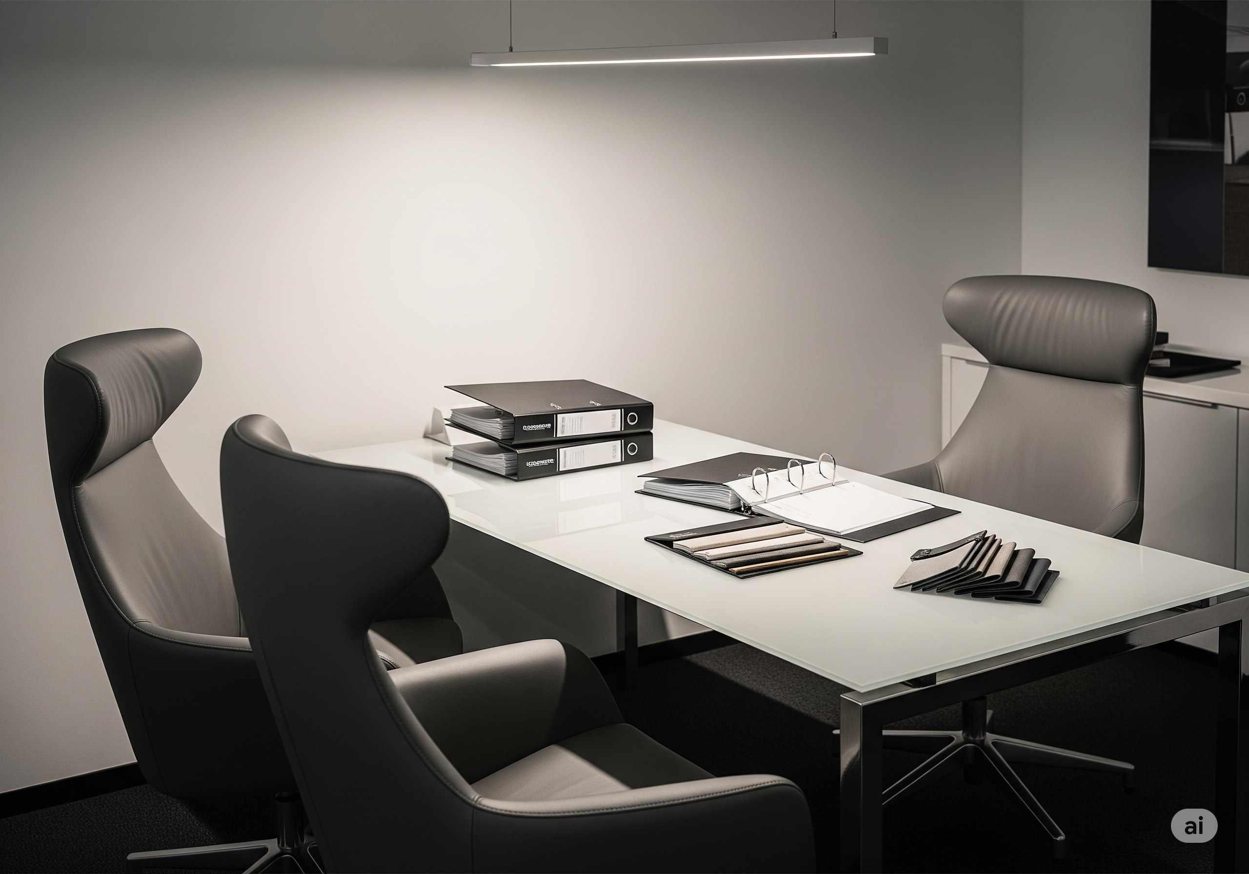 REVHAUS professional consultation room with premium materials and project planning resources