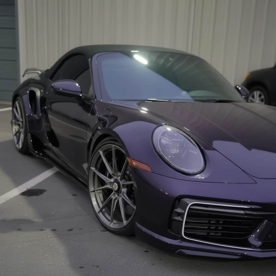 REVHAUS purple Porsche 911 showcase